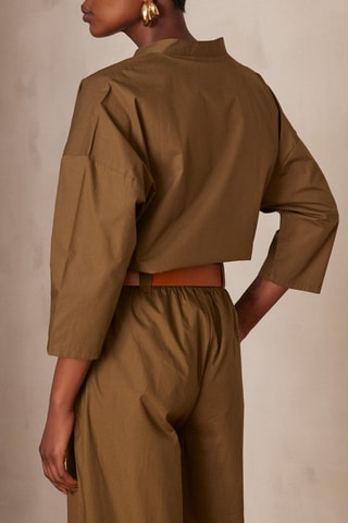 Camisa - Verde-azeitona