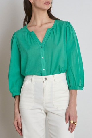 Camisa - Verde-claro