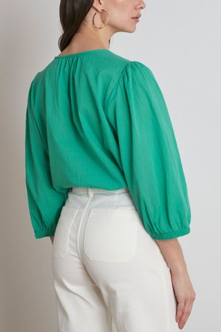 Camisa - Verde-claro