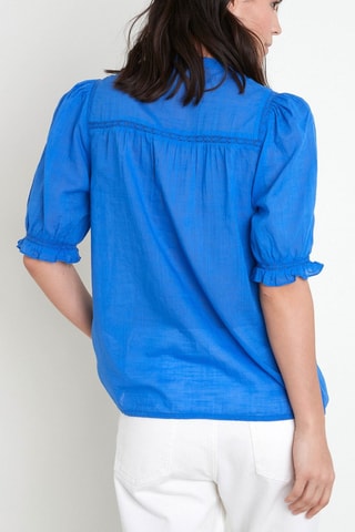 Chemisier - Bleu cobalt