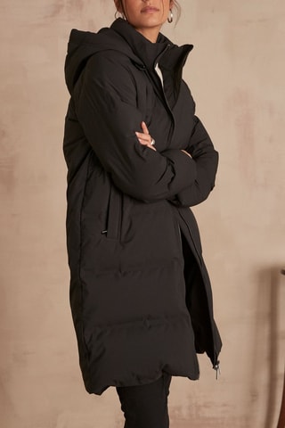 Anorak largo - Negro