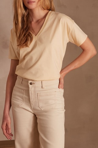 Camiseta - Beige