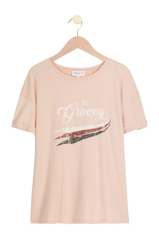 T-shirt - Rose poudré