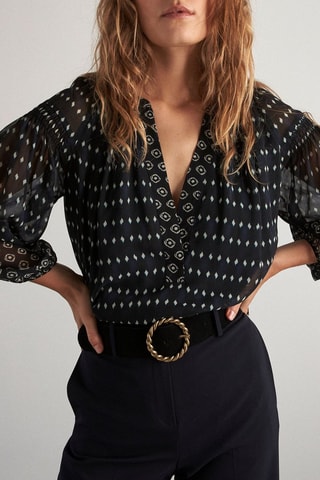 Blusa - Azul noche