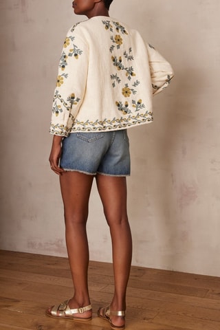 Short vaquero - Azul