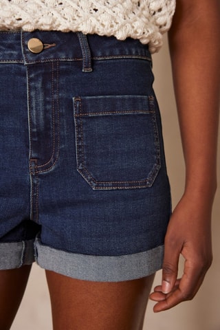 Short vaquero - Azul marino