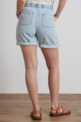 Short vaquero Sanae - Índigo