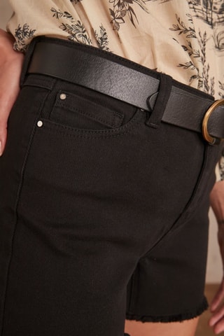 Short vaquero - Negro