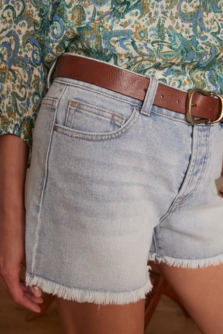 Short vaquero - Índigo