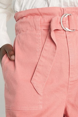 Short de tiro alto - Rosa