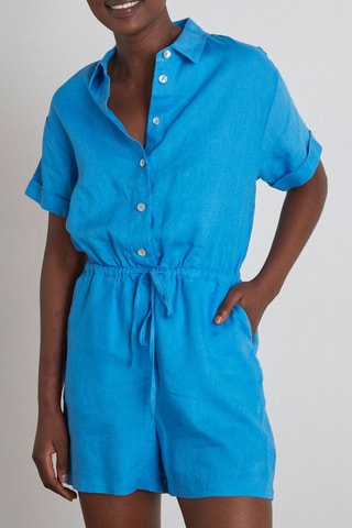 Mono de lino - Turquesa