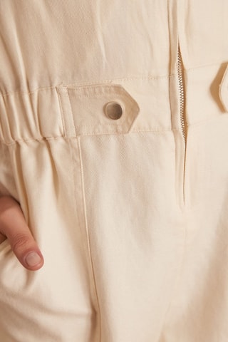 Combinaison en lin - Beige