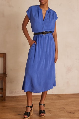 Falda evasé - Azul oscuro