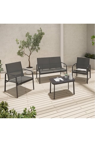 Conjunto de jardim Lorca - 4 lugares