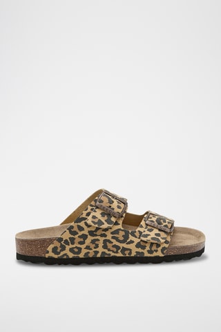 Mules - Bege e preto