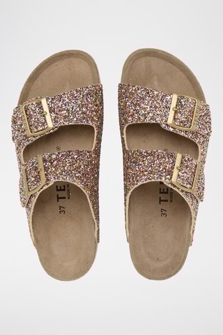 Mules - Dourado-rosa