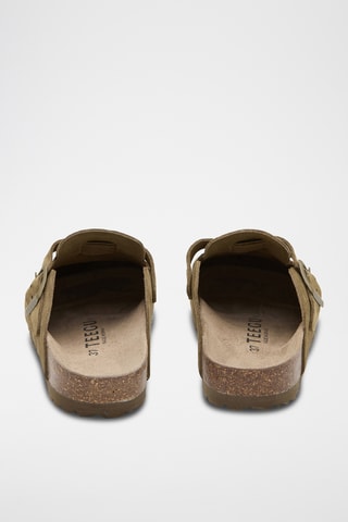 Socas em couro - Caqui