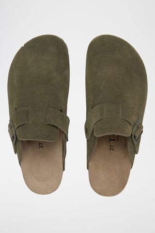 Socas em couro - Caqui