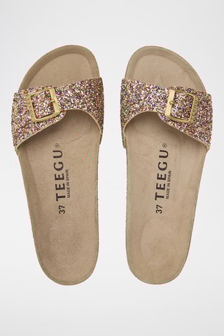 Mules - Dourado-rosa