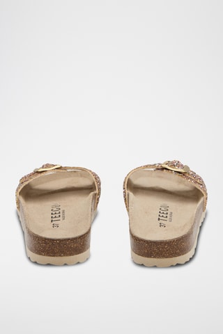 Mules - Dourado-rosa