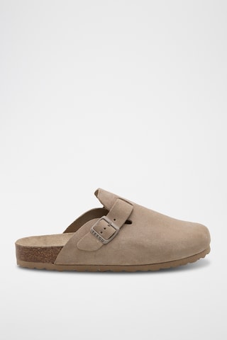 Socas em couro - Bege