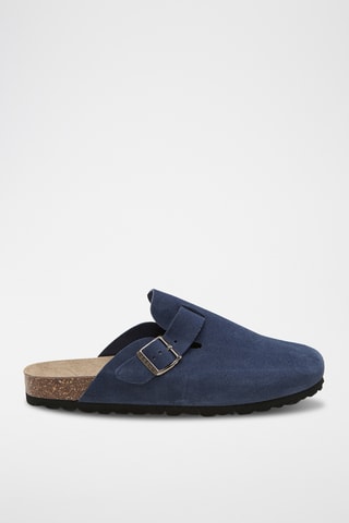 Socas em couro - Azul