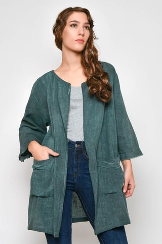 Quimono comprido 
Verde - 