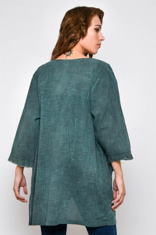 Quimono comprido 
Verde - 