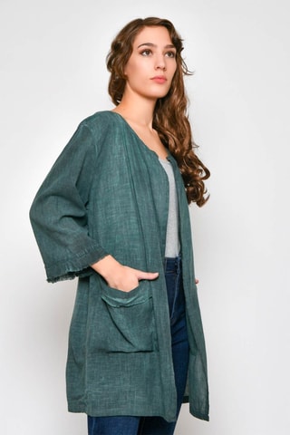 Quimono comprido 
Verde - 