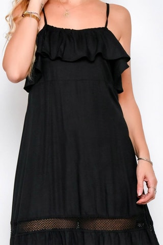Vestido comprido 
Preto - 