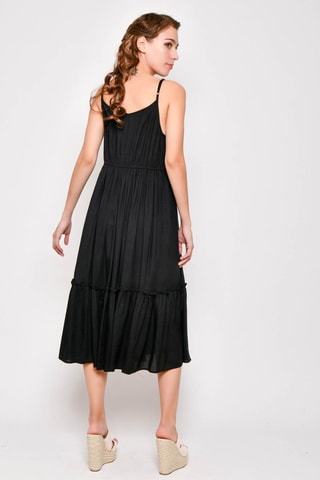 Vestido comprido 
Preto - 