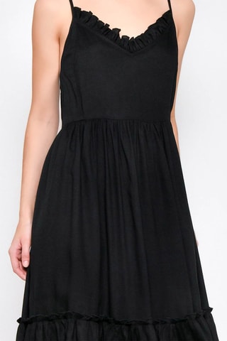 Vestido comprido 
Preto - 