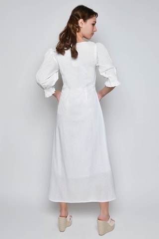 Vestido comprido - Branco - 