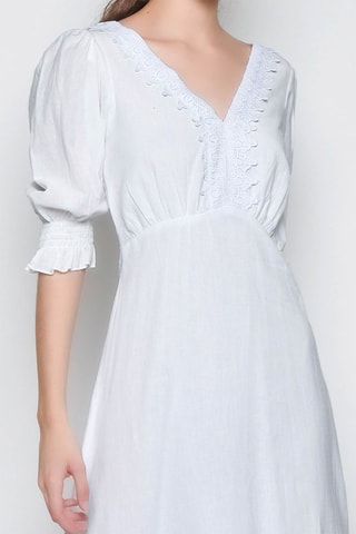 Vestido comprido - Branco - 