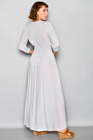 Vestido-camisa Branco - 