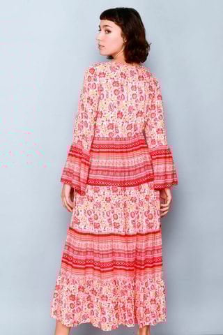 Vestido comprido Vermelho - Vermelho