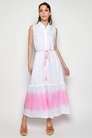 Vestido comprido - Branco -  e 