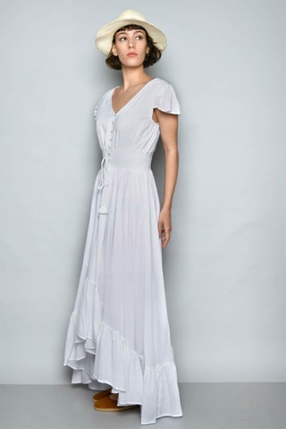 Vestido comprido 
Branco - 