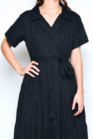 Vestido comprido - Cinzento-escuro - 