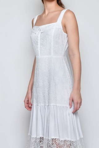 Vestido comprido - Branco - 