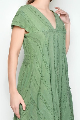 Vestido estilo patinadora - Verde - 