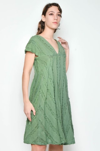 Vestido estilo patinadora - Verde - 