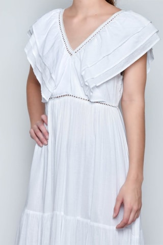 Vestido comprido - Branco - 