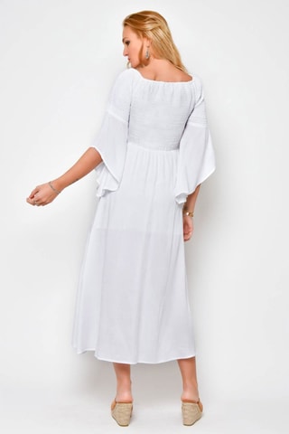 Vestido comprido 
Branco - 