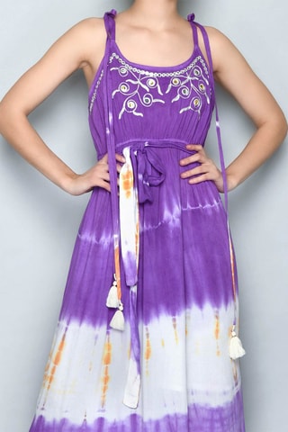 Vestido comprido 
Violeta - 