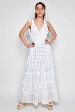 Vestido comprido - Branco - 