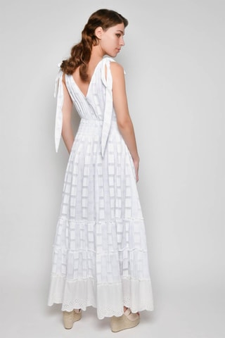 Vestido comprido - Branco - 