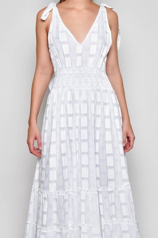 Vestido comprido - Branco - 