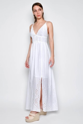 Vestido comprido - Branco - 