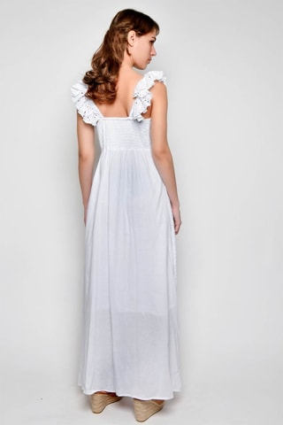 Vestido comprido - Branco - 
